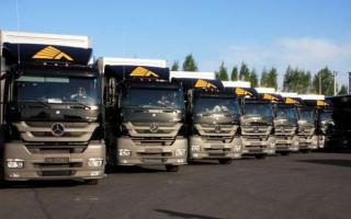 How to receive cargo from a transport company